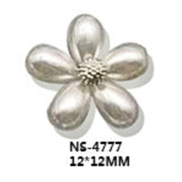 Nail Art Japansk stil tredimensionell fjärilslegering prydnad Opal Pearl NS-4777