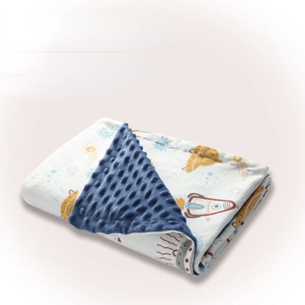 Mjuk komfortfilt Baby Luftbart cover Barn Baby Sommar Liten Quilt Quilt Empty adventure 110*140cm