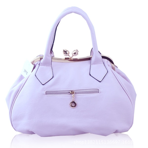Dam handväska Portabel koreansk Casual Bag-väska Pink