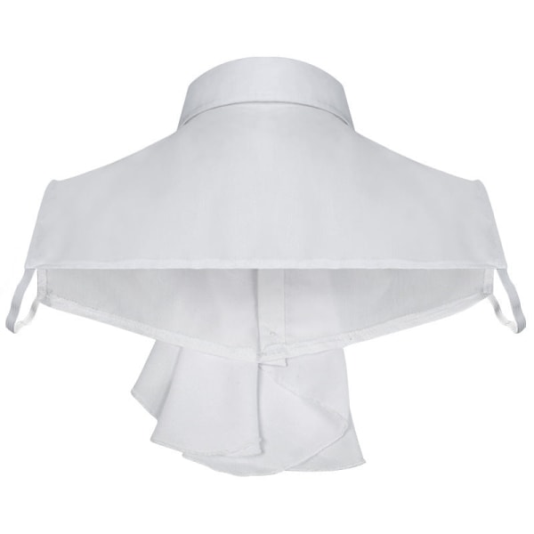 Elegant kvinnor med falsk krage Avtagbar halvskjorta med den vita avtagbara män avtagbar Copper Collar detachable collar Average size
