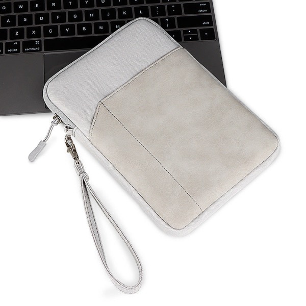 Case för 11 12 13 14 15 17 tum för MacBook Huawei Surface datorväska No058 Light gray 7.9-8inch Universal