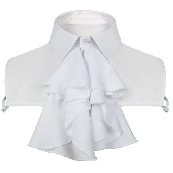 Elegant kvinnor med falsk krage Avtagbar halvskjorta med den vita avtagbara män avtagbar Copper Collar detachable collar Average size