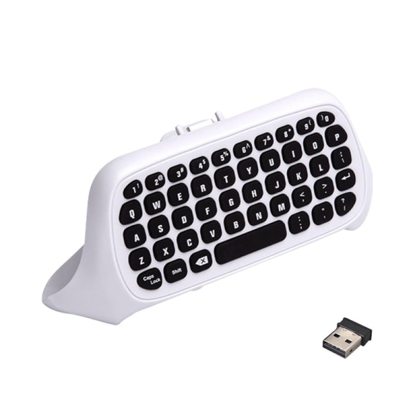 Kompatibel med Xbox One Series Gamepad Trådlöst tangentbord Xboxseries S/X  Input Keyboard med Rocker White 8d24 | White | Fyndiq