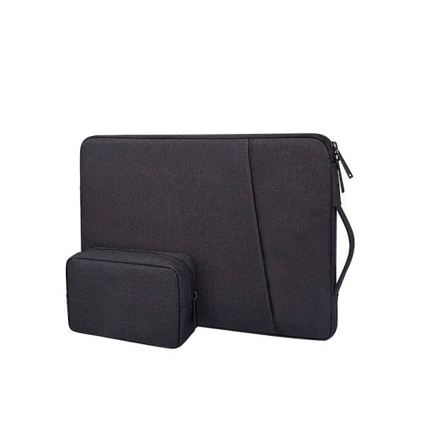 Case för 11 12 13 14 15 17 tum för MacBook Huawei Surface datorväska No047 black(with packet) 13.3inch