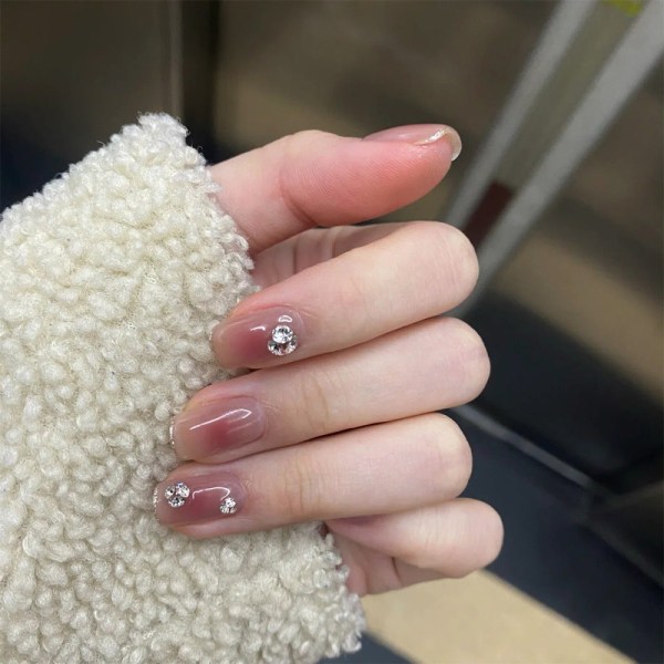 False Nails Fake Art DIY Finger Cover Ultra Thin Gentle Ice Transparent Bright Crystal Transparent bright crystal