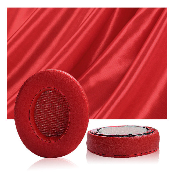 1 par Ersättnings-öronkudde för Sound Engineer Studio 2.0 3.0 Wireless Foam Cover Cool Red