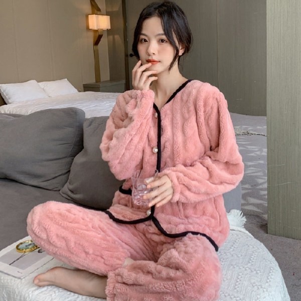 Must-Have Dampyjamas sovkläder för en god natts sömn pink 4XL