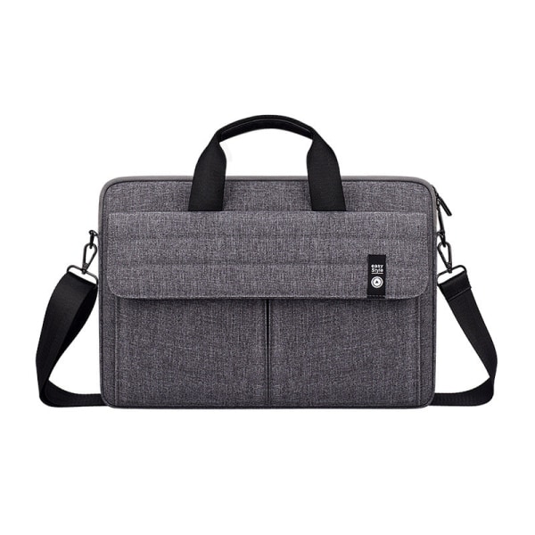 Case för 11 12 13 14 15 17 tum för MacBook Huawei Surface datorväska No014 Deep gray(with strap) 14.1-15.4(MACBOOK16)inch