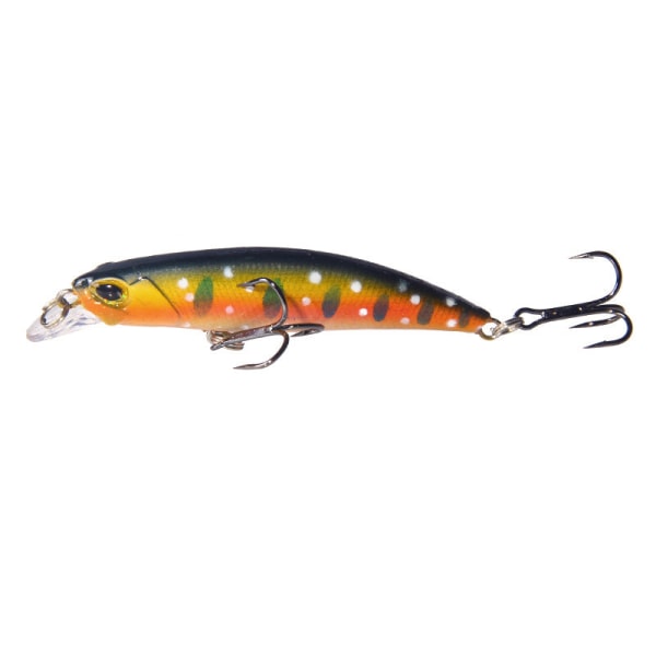 2st Lure 7cm/4.1G Långsamt sjunkande Mino Bait Sötvatten Havsfiske Weever fiskeutrustning 7#