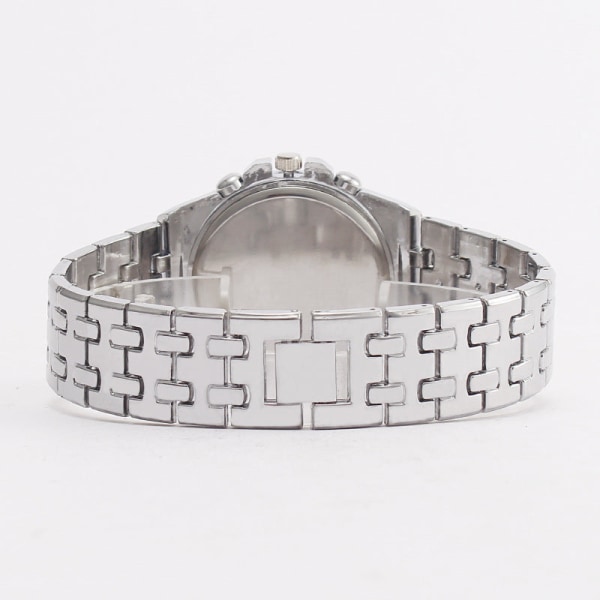 Klassiska herrklockor Starry Steel Band Diamond watch present Silver