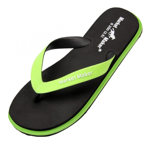 Hem utomhus flip flops för män som bär sandaler Blue 39-40