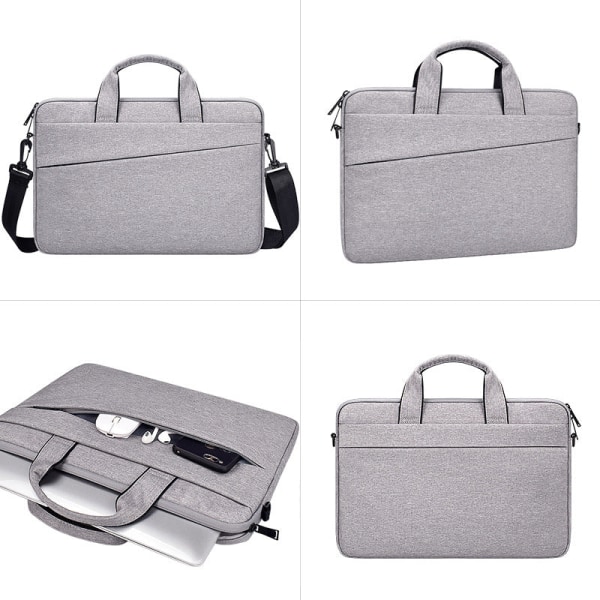 Case för 11 12 13 14 15 17 tum för MacBook Huawei Surface datorväska No0No02 Heather Gray 15.6inch