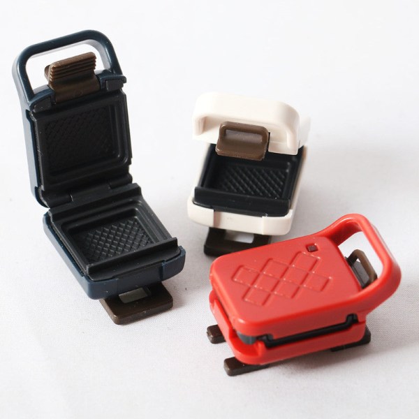 Micro Miniatyr Möbler Tiny Småskalig leksak Doll House DIY Decora Mini kaffemaskin Elektrisk ugn Coffee Machine B