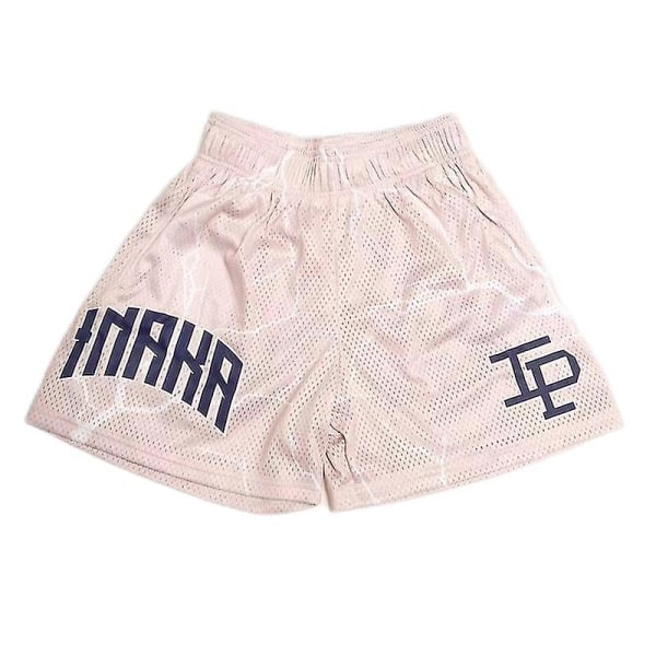 Inaka Power Shorts 2022 Summer Gym Herr Dam Löpning Sport Bask houzi p L