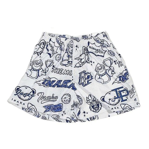 Inaka Power Shorts 2022 Summer Gym Herr Dam Löpning Sport Bask houzi p M