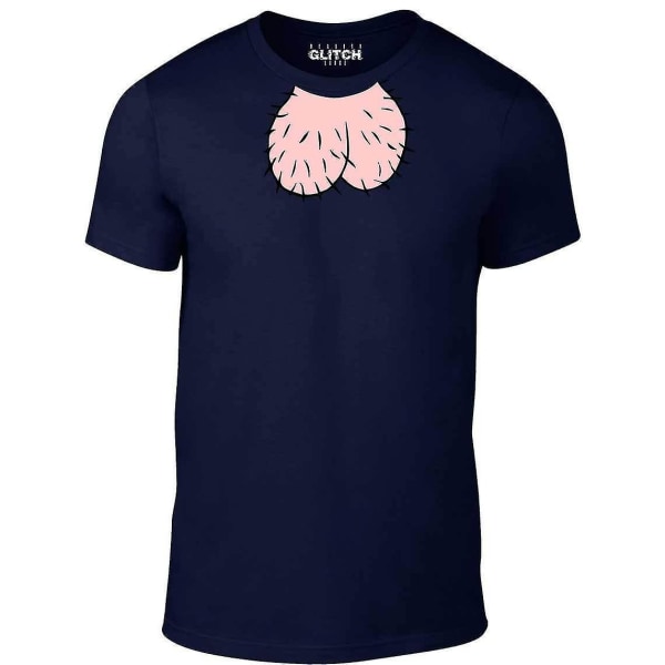 Nob Head T-shirt för män Navy blue Xxxx-large