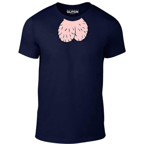 Nob Head T-shirt för män Royal blue Xxx-large