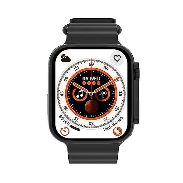 2023 49 mm Smartwatch Ultra Men Dam Smart Watch Bluetooth Call Black