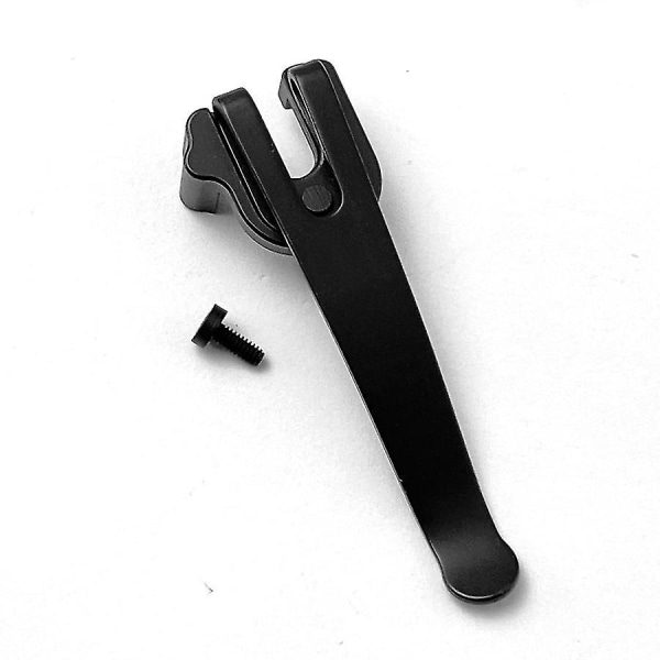1 stycke Ryggklämma Rostfritt Stål Djup Carry Pocket Clip För 91mm