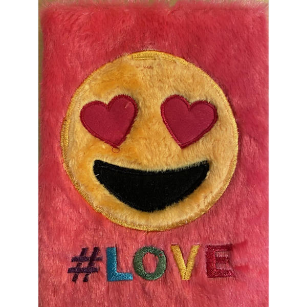 Leksaker Suntoys Notebook Anteckningsbok A5 Plush Plysch Emoji R
