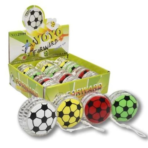 Leksaker 26462 Yo-yo YoYo Jojo jo-jo Fotboll Football Blinkar/ly 4. Grön