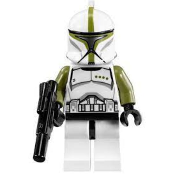 Lego Figurer Star Wars Clone Commander Trooper Phase 1 OLIV BL5