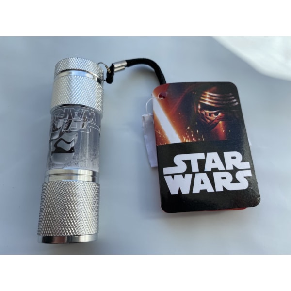 ZTR Disney Star Wars Trooper Alu Ficklampa LED 9cm Silver