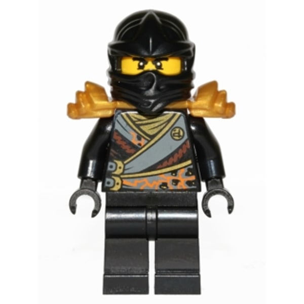 LEGO Ninjago - Black Cole Rebooted with Armor BL3-15