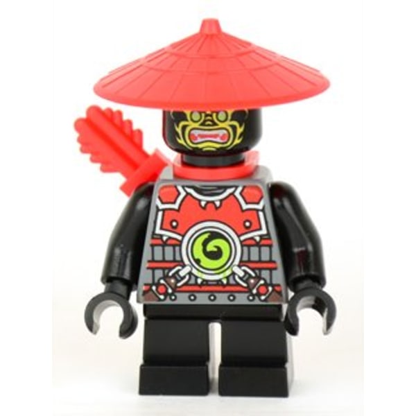 LEGO Ninjago Figur - Scout Gul/svart ansikte BL2-42
