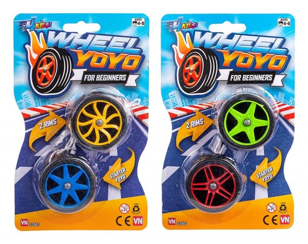 Leksaker Barn 23503 Jo-Jo Jojo YoYo Trissa 2-Pack Wheels Hjul 6c