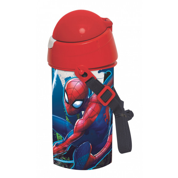 Marvel Spiderman Vattenflaska Dricksflaska Rem Kork 50cl 15209 S