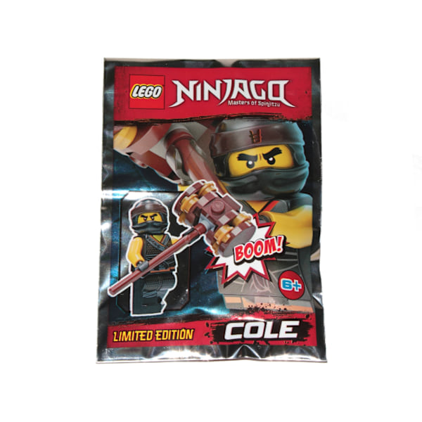 LEGO Ninjago Figur Black Cole Hammer Limited Edition 891839 FP r