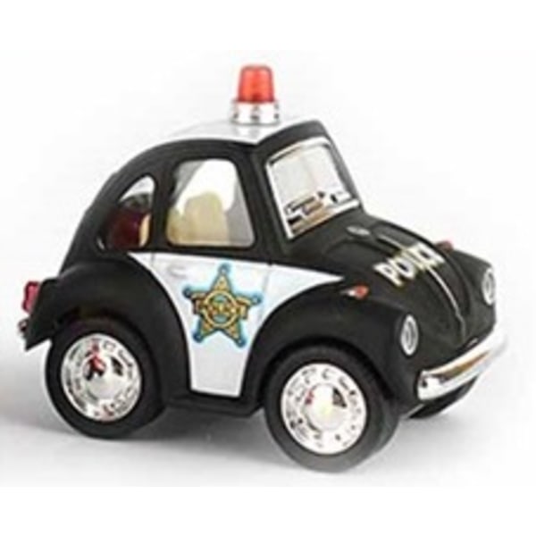Leksaksbilar Mini Beetle Police Polis med pullback 61537