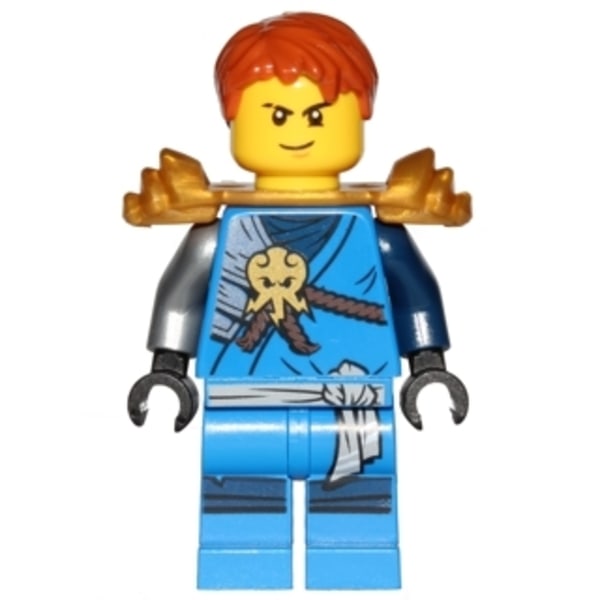 LEGO Ninjago Figur - Jay Blå Pearl Gold Armor LF51-50