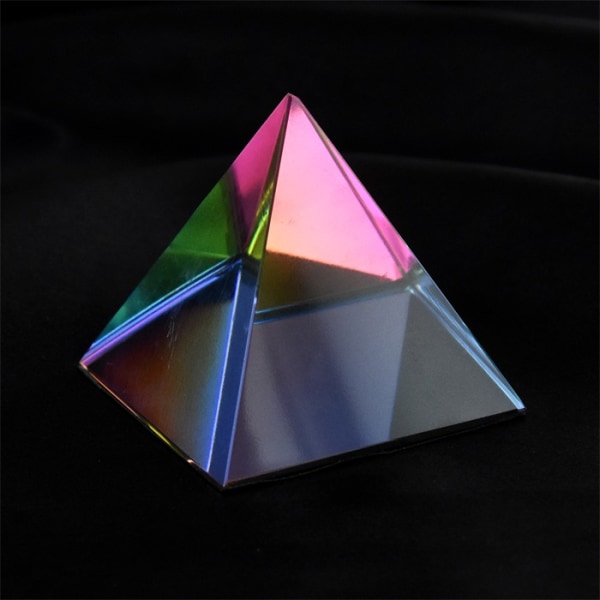 Leksaker Robetoy 50917 Prisma Pyramid Glas Rainbow Color 5cm