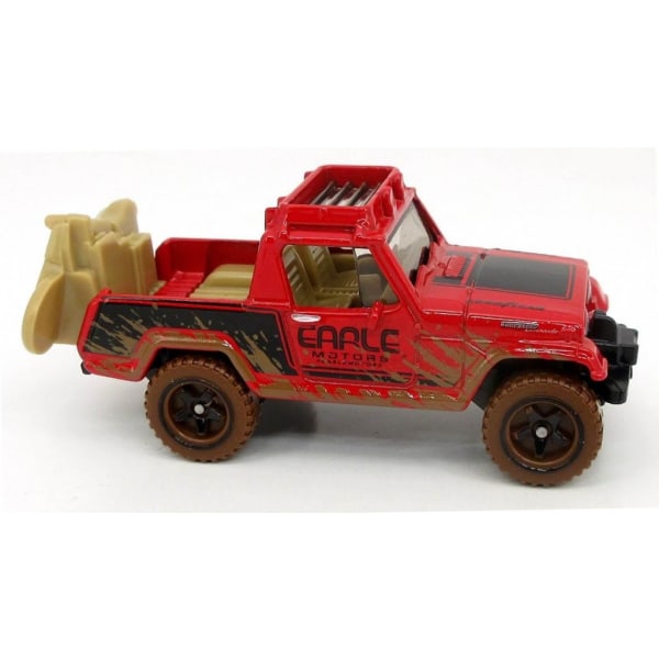 Leksaker Hot Wheels Mattel Cars Bilar metall MUD RUNNER 8cm VÄLJ 2.Jeepster Röd