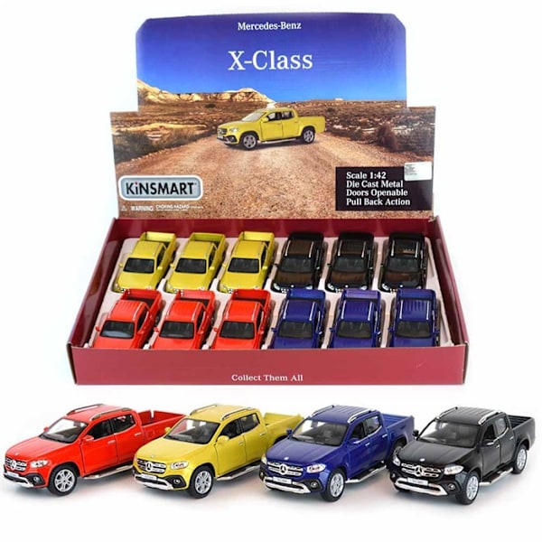 Robetoy Bilar Cars 61117 / 4045 Mercedes Benz XClass 1:42 1. Röd