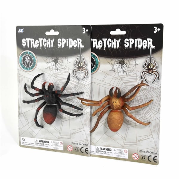 Leksaker Barn Leksaksspindel 41571 Djur SPIDER STRETCH Spindel 1 2.Brun