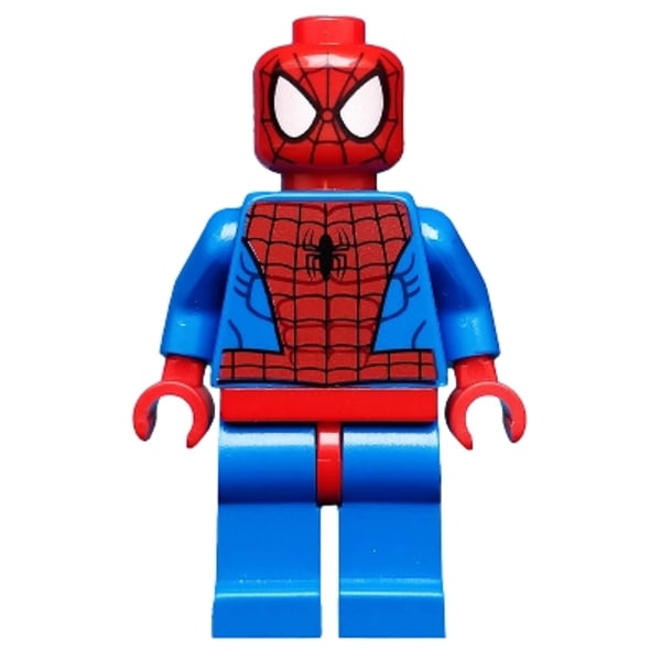 Lego Figurer Spiderman Spider-Man Black Web Pattern BL2-37