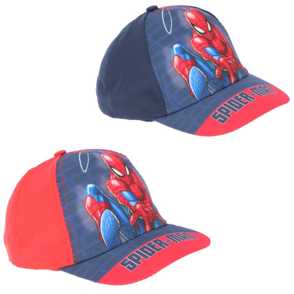 Keps Cap Hat 0194 Marvel Spiderman Spider-man 54/56cm RÖD Välj 1.54