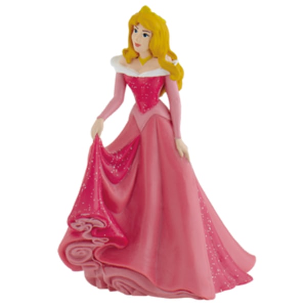 Bullyland WD Figur Disney Princess Aurora Törnrosa Rosa klänning