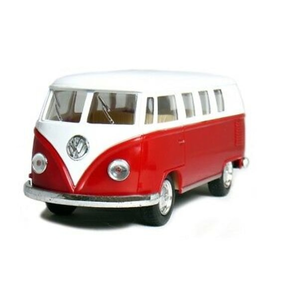 Cars Bilar 1962 Volkswagen VW Buss 61935 1:64 metall 6cm Röd