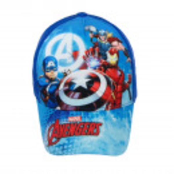 Keps Cap BarnKepsar Hat Baseball Disney Marvel Avengers Ljusblå/