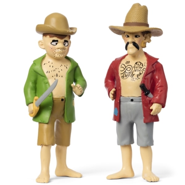 Leksaker Micki Pippi Figurset 2-Pack Piraterna Jim & Buck