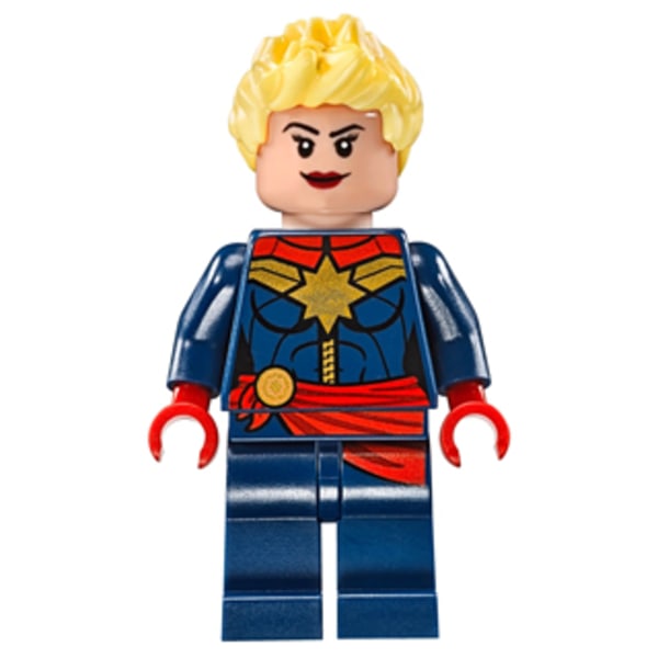 Lego Figur Batman Avengers Captain Marvel Red Sash BL5