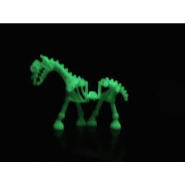 LEGO Figur Djur - Skelett Spöke Häst vit Själ 3da8 | Fyndiq