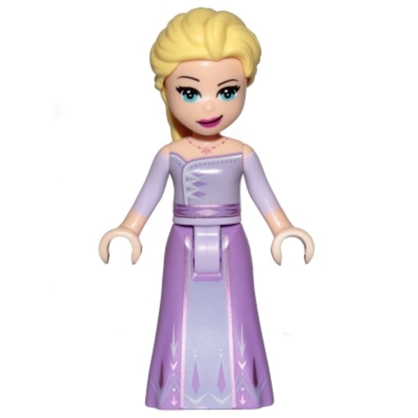 Lego Disney Frost Frozen Elsa Lavender Medium Lavender Dress BL2