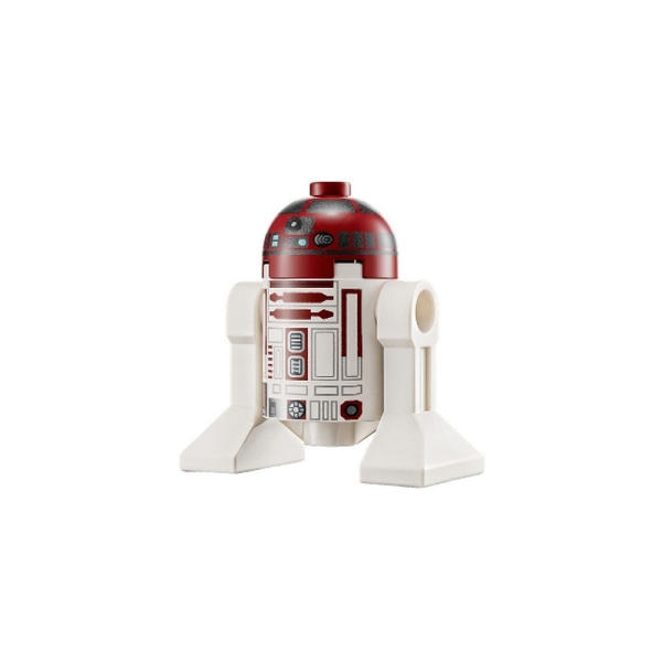Lego Figur Star Wars Robot Droid R4-P17 Vinröd/vit LF51-9A