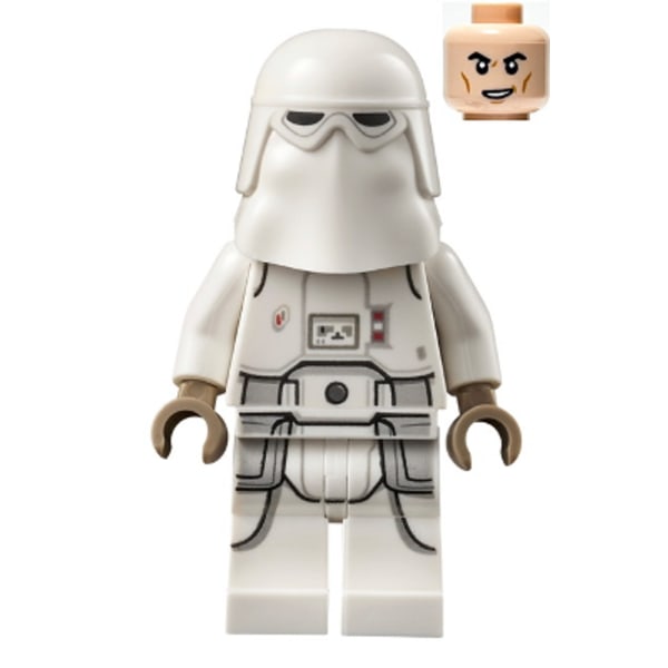 Lego Figurer Star Wars AT-AT Snowtrooper 75313 Printed legs LF50