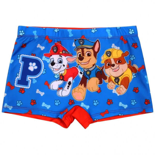 Nickelodeon Paw Patrol Badbyxor Swim Boxers Blå/röda P 1.98/104